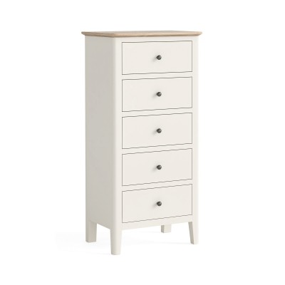 Marlow Tall Boy Chest - Coconut Milk
