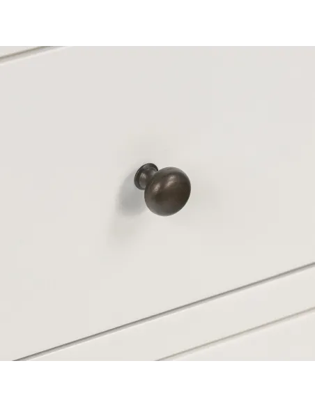 Marlow Tall Boy Chest - Coconut Milk