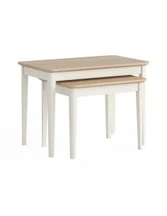 Marlow Nest of Tables - Coconut Milk