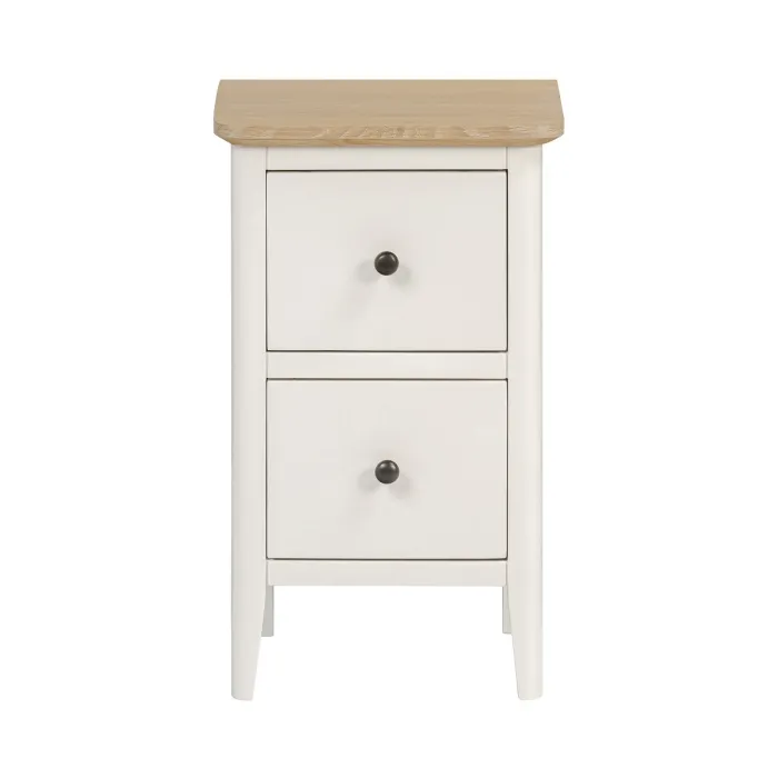 Marlow Narrow Bedside Locker - Coconut M | Murphy Furniture