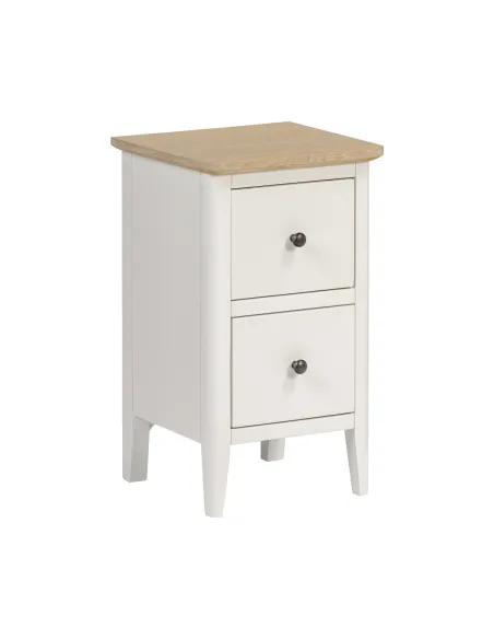 Marlow Narrow Bedside Locker - Coconut M | Murphy Furniture