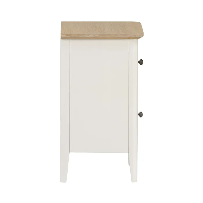 Marlow Narrow Bedside Locker - Coconut M | Murphy Furniture
