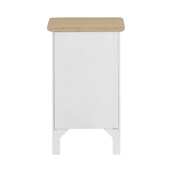 Marlow Narrow Bedside Locker - Coconut M | Murphy Furniture