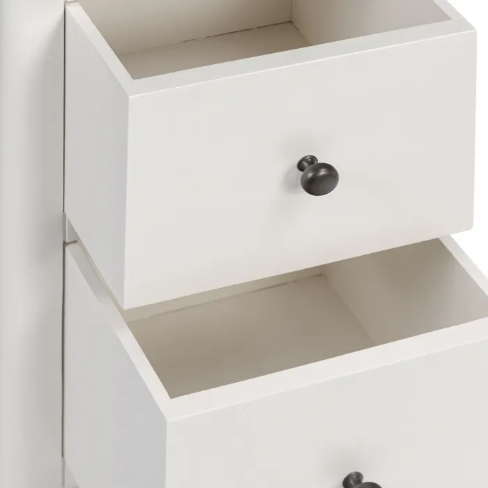 Marlow Narrow Bedside Locker - Coconut M | Murphy Furniture