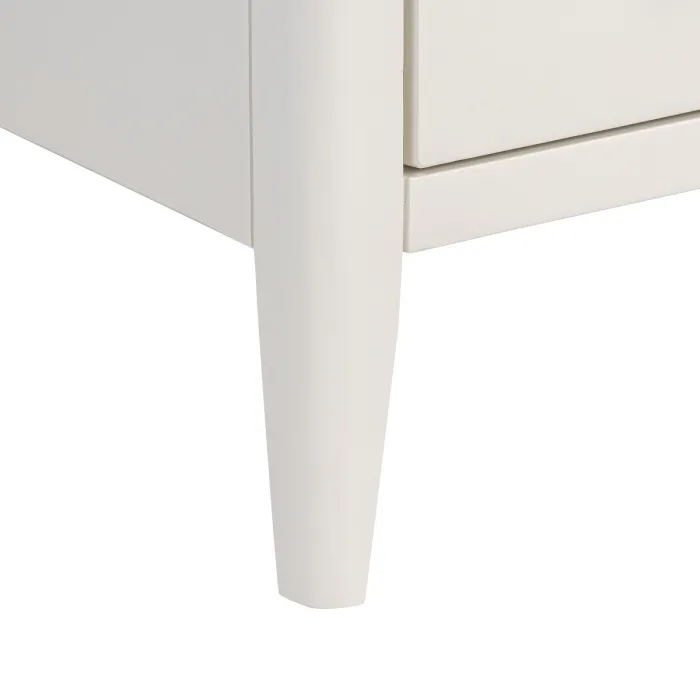 Marlow Narrow Bedside Locker - Coconut M | Murphy Furniture