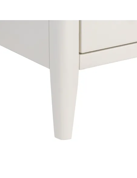 Marlow Narrow Bedside Locker - Coconut M | Murphy Furniture