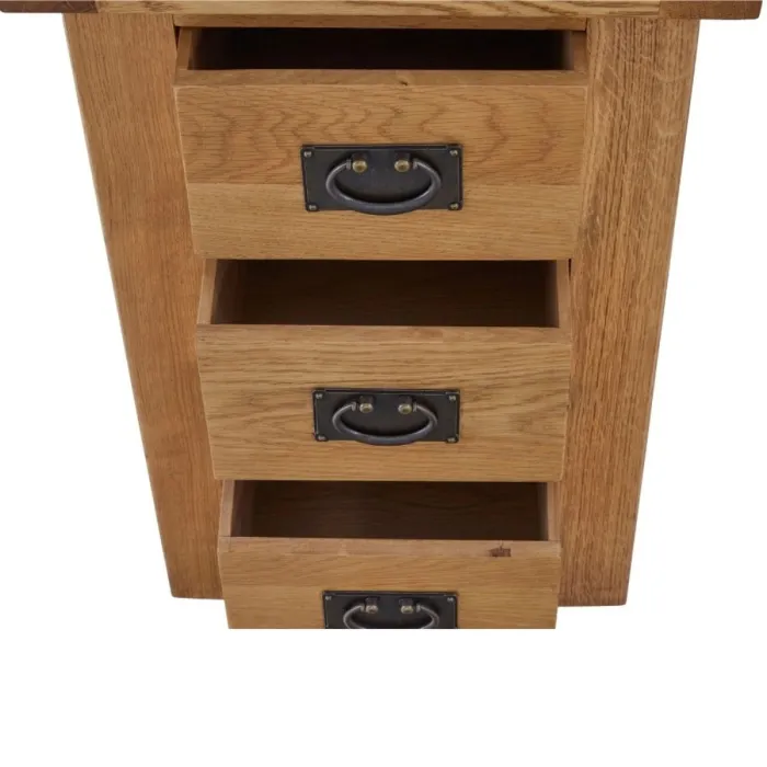 Astoria Wide Bedside Locker - Warm Wax