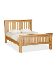 Astoria 4ft6 Slatted Bedframe - Warm Wax 2