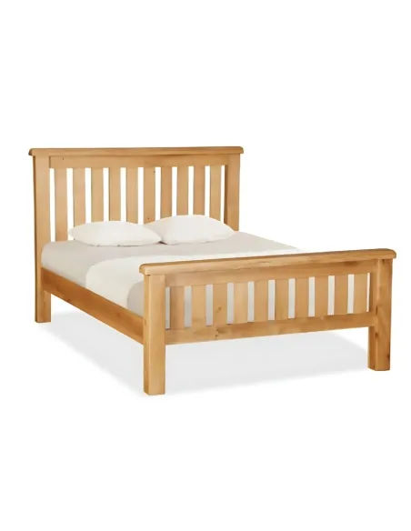 Astoria 5ft Slatted Bedframe - Warm Wax