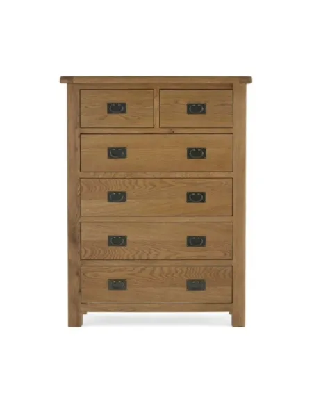 Astoria 2+4 Drawer Chest - Warm Wax