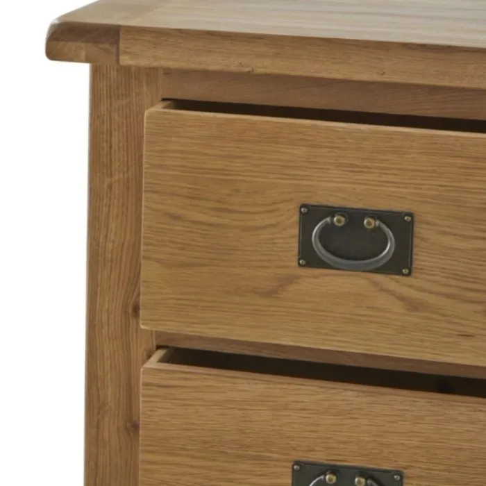 Astoria 2+4 Drawer Chest - Warm Wax