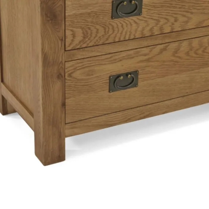 Astoria 2+4 Drawer Chest - Warm Wax