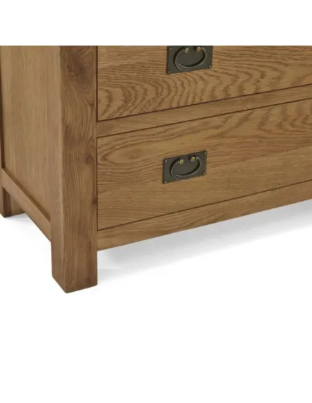 Astoria 2+4 Drawer Chest - Warm Wax