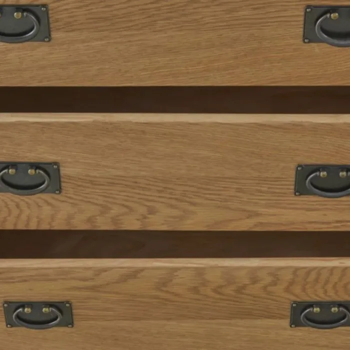 Astoria 2+4 Drawer Chest - Warm Wax
