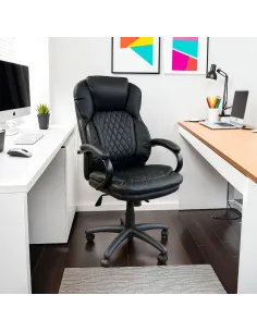 Vinsetto Office Chair - Black | Murphy Furniture