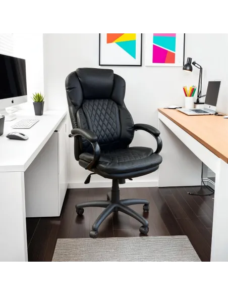 Vinsetto Office Chair - Black | Murphy Furniture