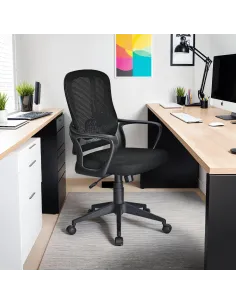 Cleo Office Chair - Black | Murphy Furniture