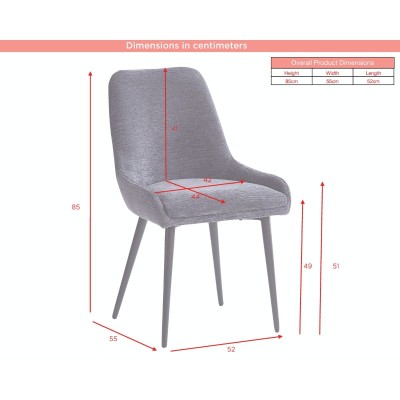 Oscar Dining Chair - Biscuit