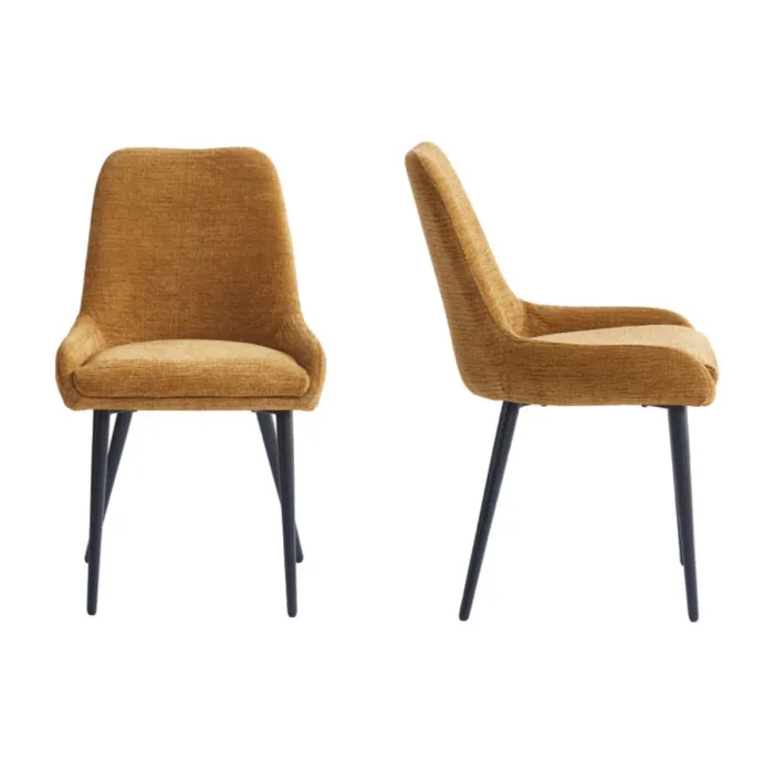Oscar Dining Chair - Mustard
