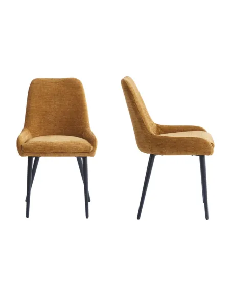 Oscar Dining Chair - Mustard