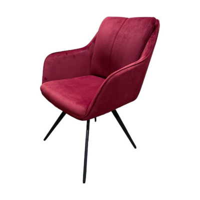 Rivoli Dining Chair - Velvet Purple | Murphy Furniture