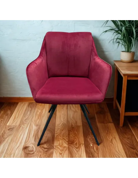 Rivoli Dining Chair - Velvet Purple | Murphy Furniture