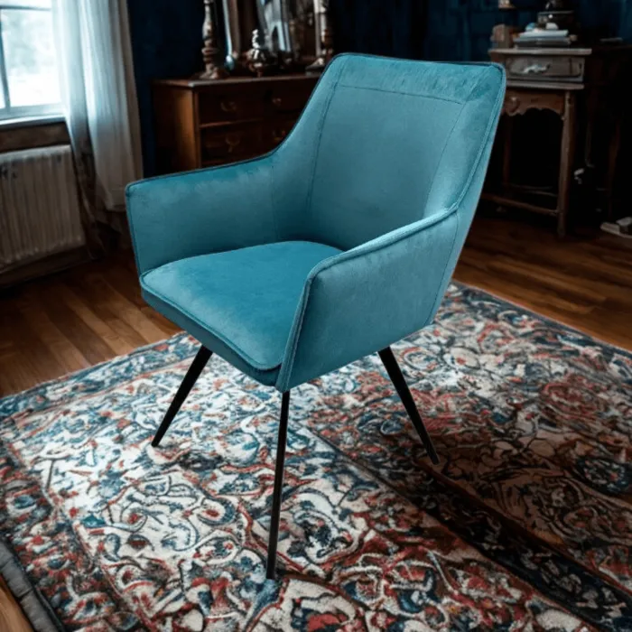 Rivoli Dining Chair - Velvet Green | Murphy Furniture