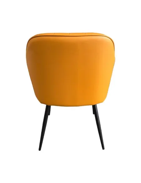 Rochelle Dining Chair - Brown PU | Murphy Furniture