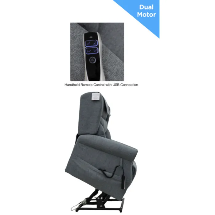 Berkshire Dual Motor Lift & Tilt Armchai | Murphy Furniture