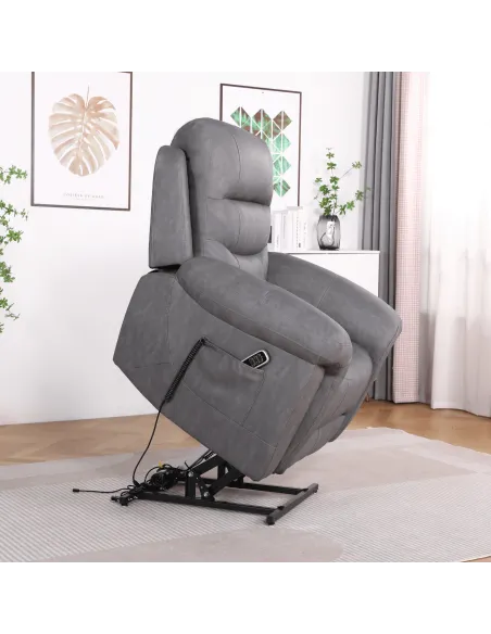 Lucas Dual Motor Tilt & Rise Armchair - | Murphy Furniture
