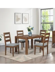 Oakridge 1.2m Dining Table - Dark Oak 2