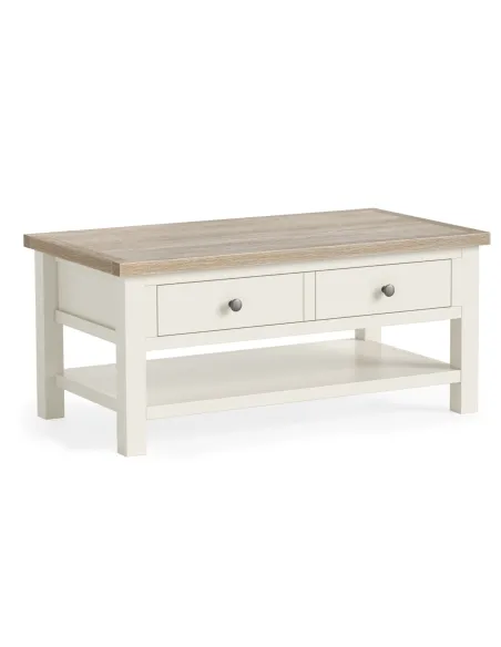 Turnberry Coffee Table With Shelf - Coco | Murphy Furniture