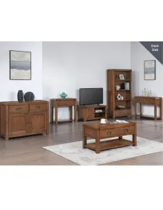 Oakridge 2 Door Sideboard - Dark Oak 2