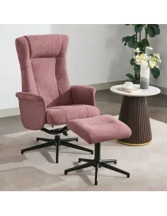 Apero TV Chair & Stool - Rose
