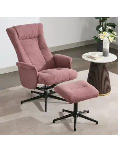 Apero TV Chair & Stool - Rose 2