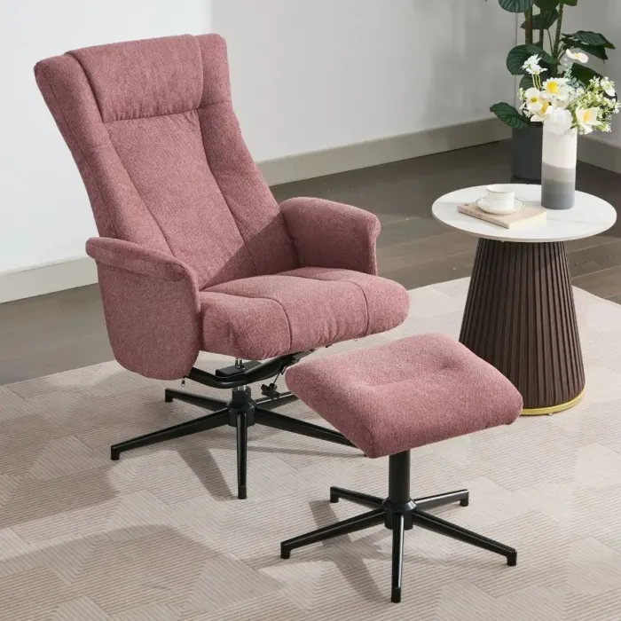 Apero TV Chair & Stool - Rose