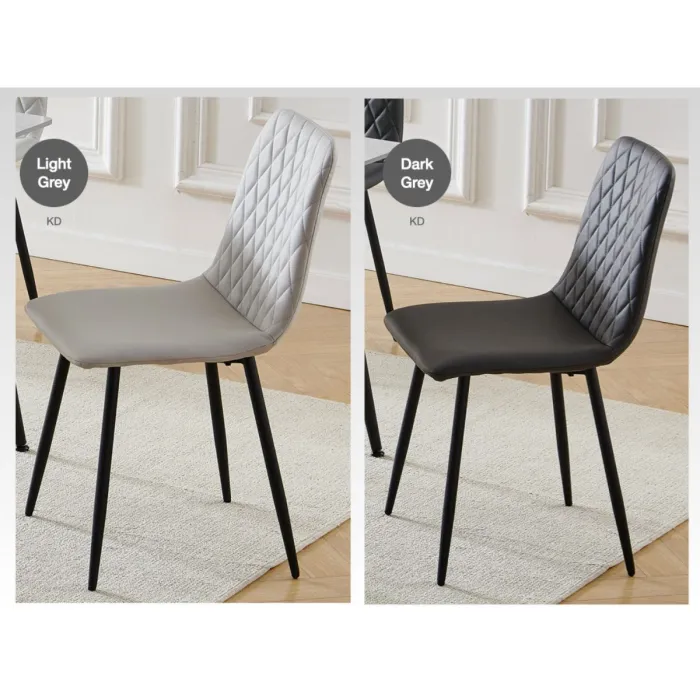 Argenta Dining Chair - Light Grey