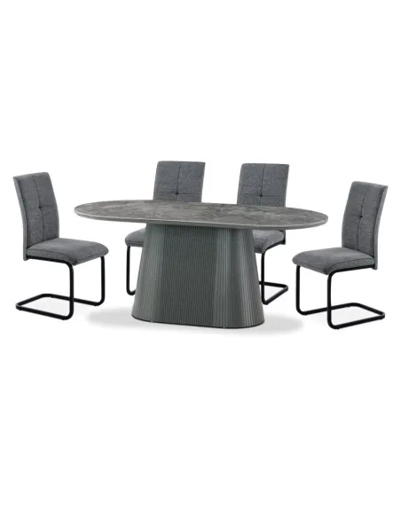 Barletta Dining Set - Sintered Stone