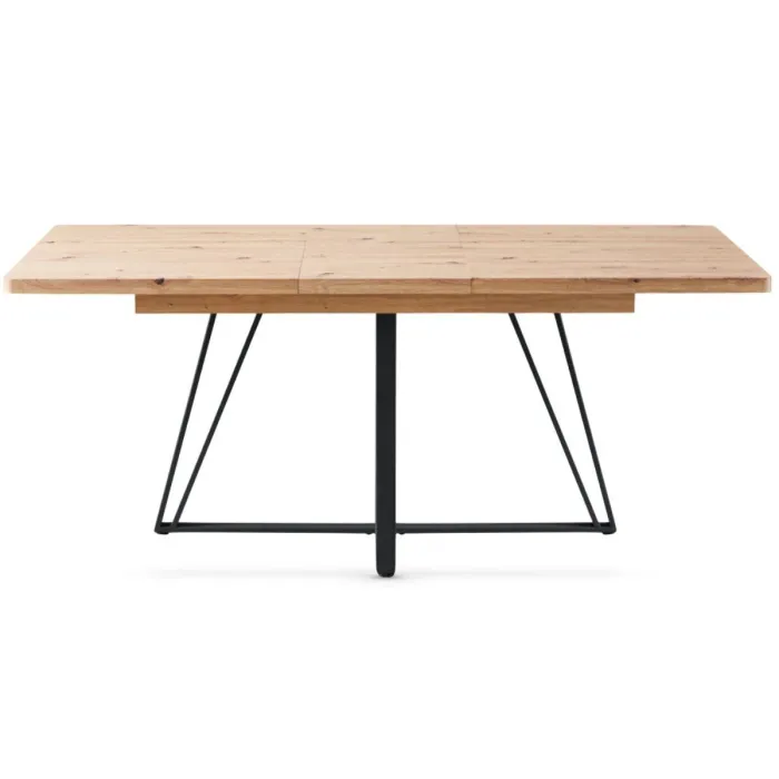 Callington Extending Dining Table - Oak/Black