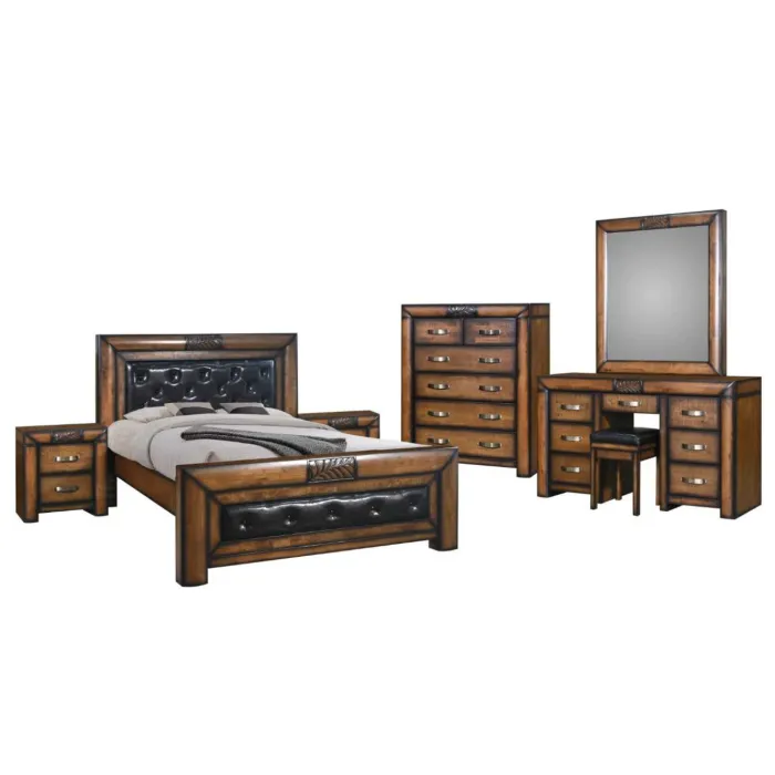 Paris Dressing Table - Dark Wood | Murphy Furniture
