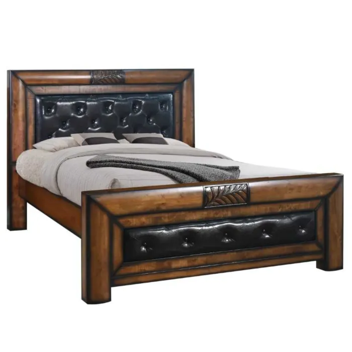 Paris 6ft Bedframe - Dark Wood | Murphy Furniture