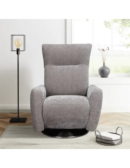 Monti Electric Armchair - Grey Farbic | Murphy Furniture