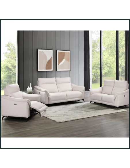 Austin Electric Recliner Armchair - Whit | Murphy Furniture