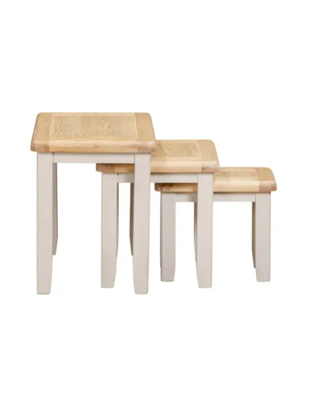 Windermere Nest of Tables - Oyster Grey