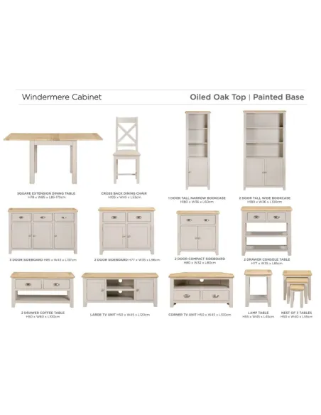 Windermere Corner TV Unit - Oyster Grey
