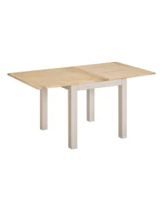 Windermere Square Extending Dining Table - Oyster Grey