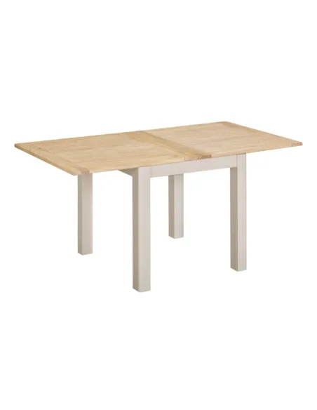 Windermere Square Extending Dining Table - Oyster Grey