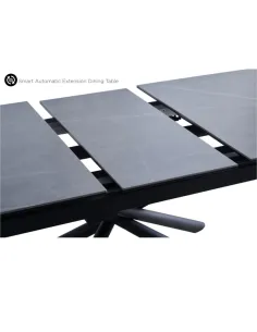 Ventura Extending Dining Table - Light Grey 2