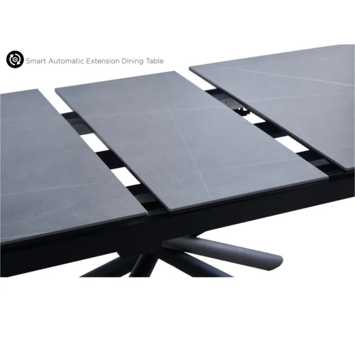 Ventura Extending Dining Table - Light Grey