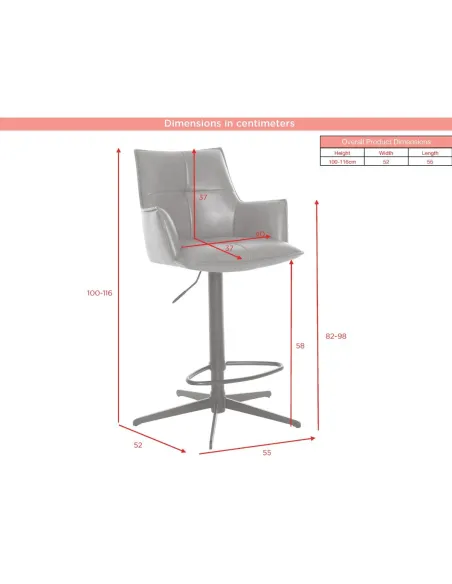 Jacob Barstool - Green Fabric